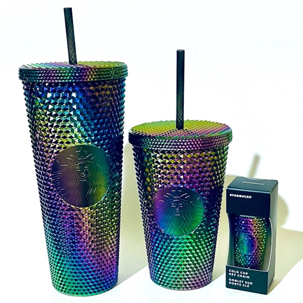 Starbucks Oil Slick Studded Set